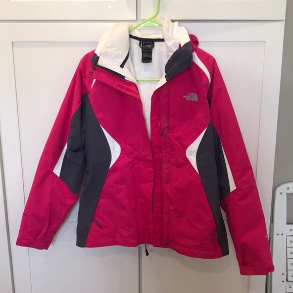 hot pink ski jacket